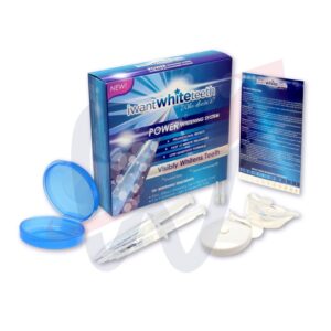 Teeth whitening kit with light.