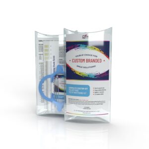 Custom branded teeth whitening kit.